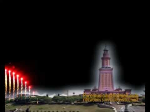 Pyromusical Show 40 (simulation)