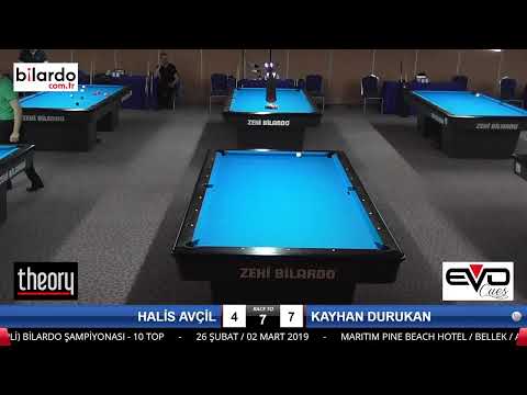 HALİS AVÇİL & KAYHAN DURUKAN Bilardo Maçı - 