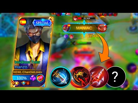 HANZO KILLING SPREE | INSANE DAMAGE | MANIAC | NEW BUILD