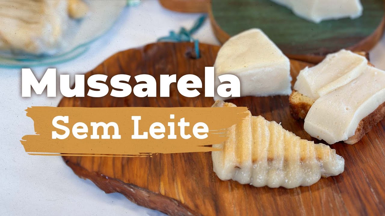 Receita Incrível de Mussarela 100% Vegetal (Fácil, Saudável e Econômica) | Marcelo Horta