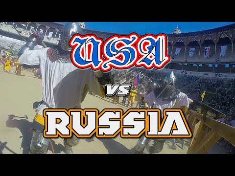 Battle of the Nations 2017 | USA vs. Russia (5 vs 5)