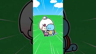 椎名唯華と不憫なゼニガメ【手描き切り抜き/椎名唯華/にじさんじ】