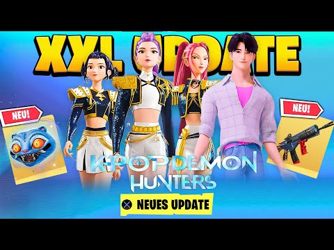 Das BESTE XXL UPDATE seit 2 Wochen mit KPOP Demon Hunters in Fortnite