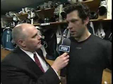 Bill Guerin's 1st Game Pregame Interview