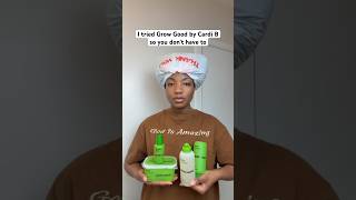 Grow Good by Cardi B Review on Type 4 Hair 