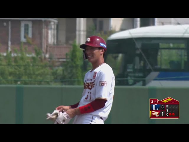 【ファーム】イーグルス・卓丸 4番の役割を果たす先制タイムリーヒット!! 2019/7/25 E-L(ファーム)