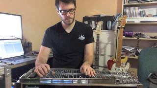 Eastwood - Brad Paisley, pedal steel solo &amp; lesson