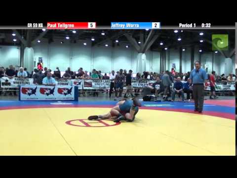 Greco GR 59 KG - Paul Tellgren vs. Jeffrey Warra