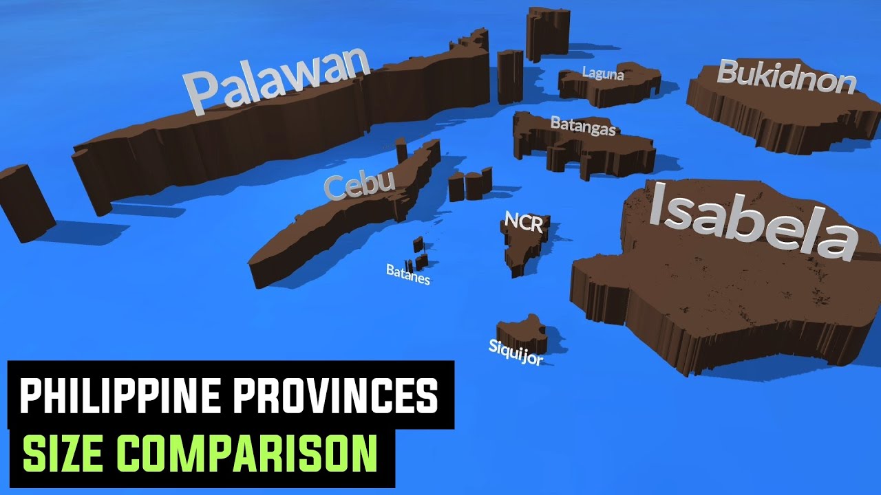 Which state is the same size as the Philippines? Tipseri