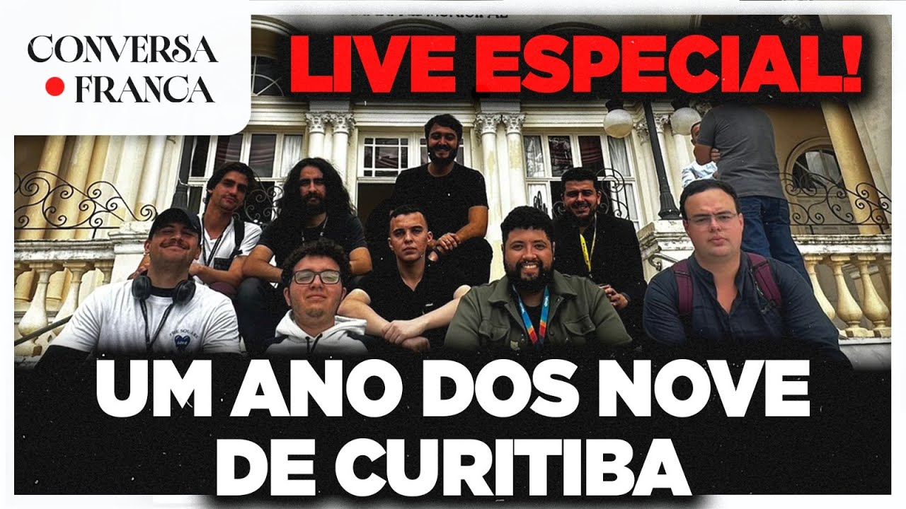 LIVE ESPECIAL! 1 ANO DOS 9 DE CURITIBA | CONVERSA FRANCA | Luiz França e Willian Rocha