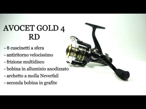 Mulinello da Feeder AVOCET GOLD 4 RD