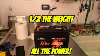 Li Time LiFePO4 Lithium Battery 12v 100AH Review and Testing