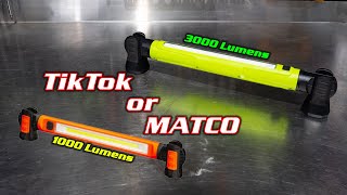 5-Min Friday! TikTok or MATCO LED Work Light 3,000 LUMENS - $26