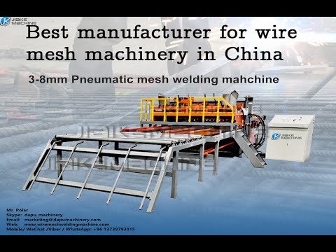 3-8mm Pneumatic Automatic welded wire mesh welding machine
