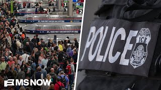 Trump threatens to deploy ICE agents at U.S. airports as TSA agents quit during partial shutdown