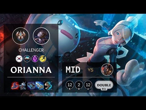 Orianna Mid vs Twisted Fate - KR Challenger Patch 10.11
