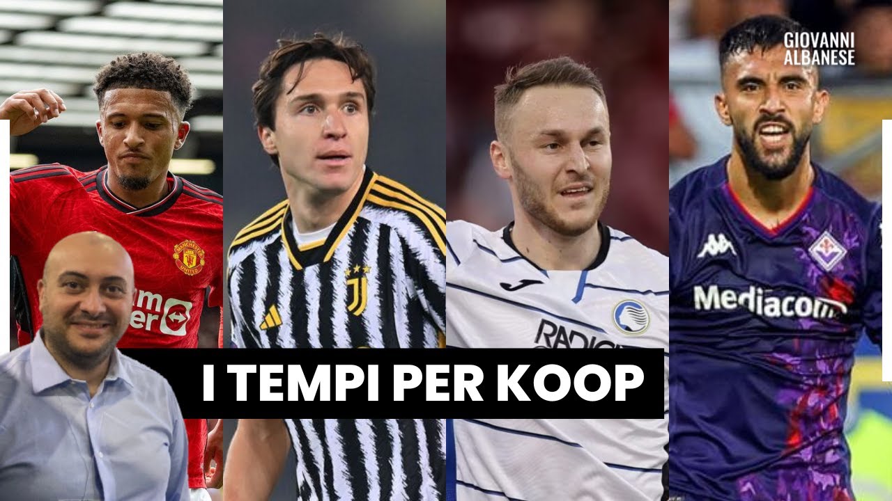 Calciomercato JUVE: la verità su CHIESA e SANCHO e il rilancio per NICO GONZALEZ