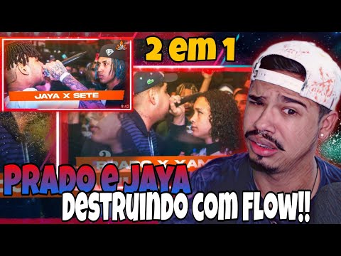 REACT (MUITA VIBE) PRADO X XAMUEL | JAYA LUUCK X SETE | PRIMEIRA FASE | 282ª Batalha da Aldeia