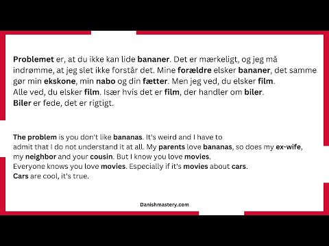 Learn Danish Nouns With Examples!