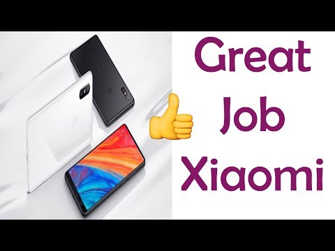 Mi Mix 2s without Notch - Great Job Xiaomi !