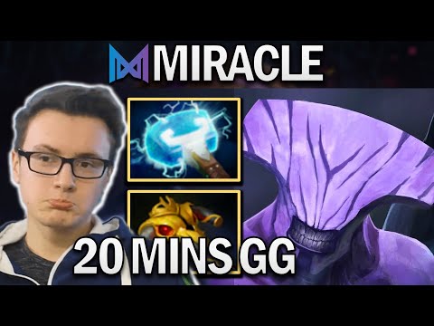NIGMA.MIRACLE FACELESS VOID - 20 MINS GG - DOTA 2 7.24 GAMEPLAY