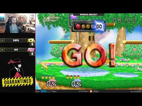 QR3 East - supa (Pikachu) Vs. JPX (Kirby, Pikachu) SSB64 Super Smash Bros