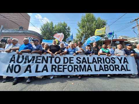 Conferencia de prensa de la CGT por la Reforma Laboral