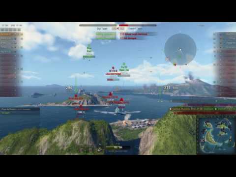 World of Warplanes: P-36 Hawk - 6 kills, Ace, Hattrick, Quickshot