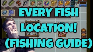 Sun Haven Every Fish Location! (Fishing Guide)