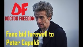 DOCTOR WHO NEWS - Fans bid farewell to Peter Capaldi