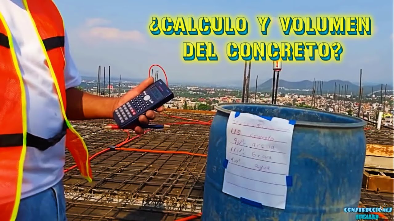 ¿Calculo y volumen del concreto | Para una losa | CONSTRUCCIONES IDEALES