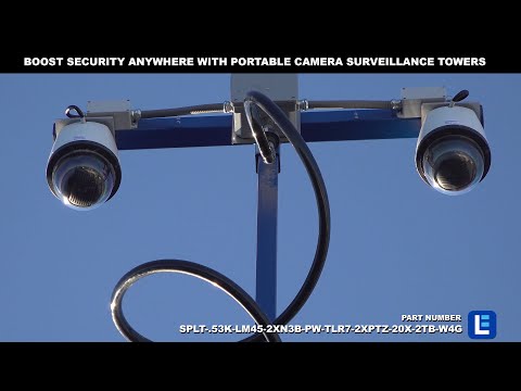 Portable Camera Surveillance Towers - Boost Security Anywhere!