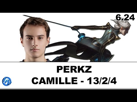 Perkz - Camille vs. Syndra - Patch 6.24