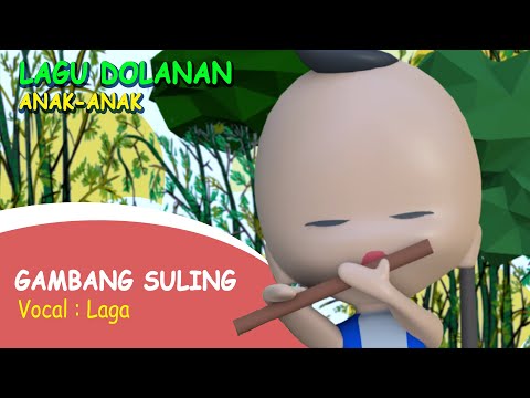 Lagu Anak-Anak Animasi | Gambang Suling  | Laga