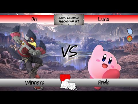 Oni (Falco) vs Luna (Kirby/Mewtwo/Ganondorf) - Winners Finals - NLA Arcadian #3