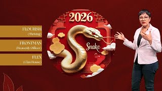 2026 SNAKE ZODIAC | Flourish. Frontman. Flex.