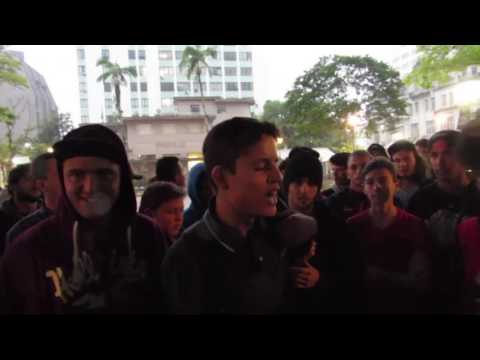 Saulo vs Dree - 1 fase - 3° Central das Rimas - Joinville - 2016