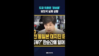 도쿄 '지진 경보음' 울리자.. #shorts