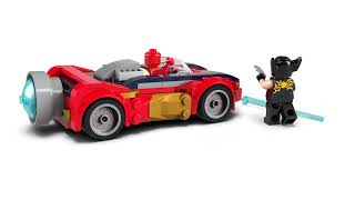 LEGO® | Marvel 76336 Spider-Man a auto vs. venomizovaný Wolverine