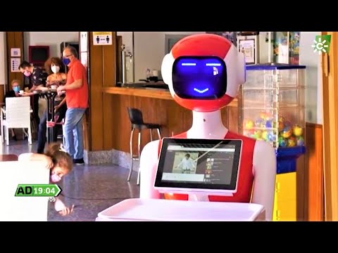 La robot camarera de El Alquián, Almería
