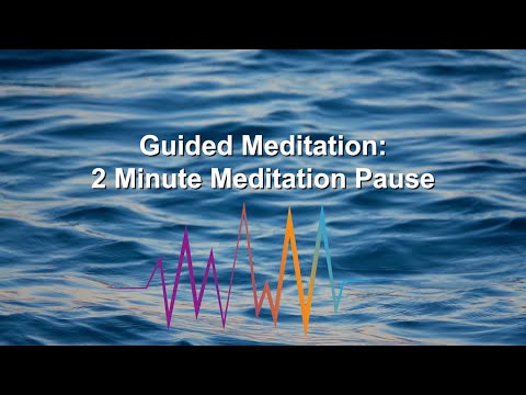 Guided Meditation: 2 Minute Pause