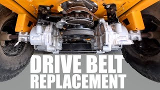 Cub Cadet ZT1 Ultima transmission belt replacement