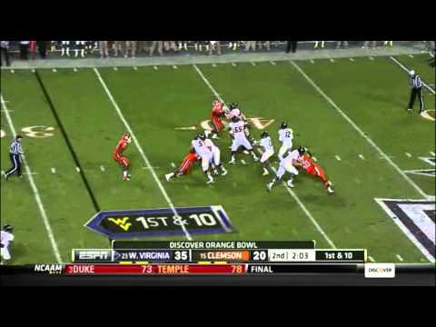 Geno Smith vs Clemson Orange Bowl