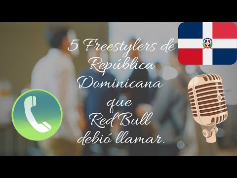 5 FREESTYLERS QUE PUDIERON ESTAR EN LA FINAL NACIONAL DE RED BULL REPUBLICA DOMINICANA 2020