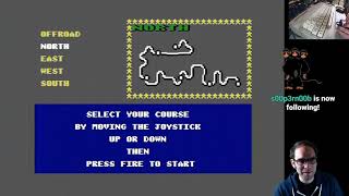 Playing C64 games on the way to Twitch affiliate status!