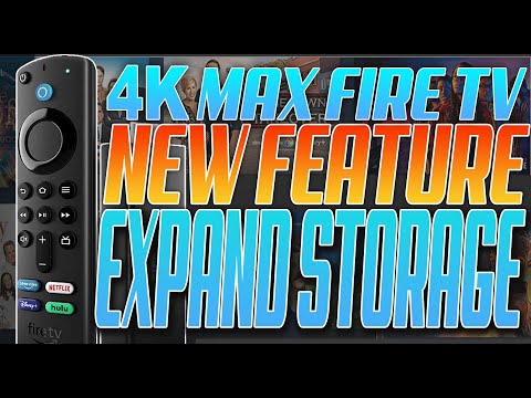 FIRE TV 4K MAX EXPAND STORAGE NEW FEATURE | FIRE TV HIDDEN FEATURE