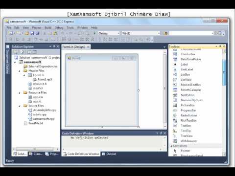 Visual C++  2010 Express Presentation ( Dotnet Tools )