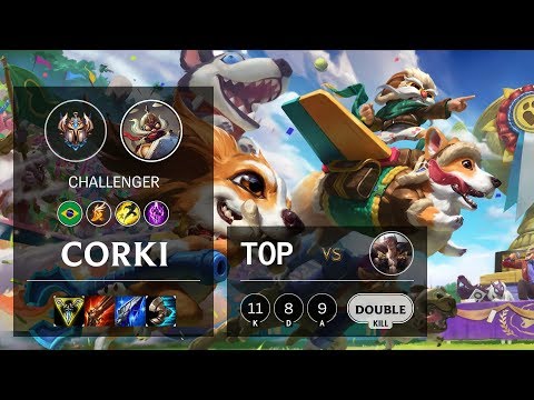 Corki Top vs Sett - BR Challenger Patch 10.11