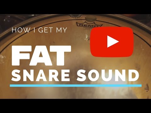 How I Get My Fat Snare Sound