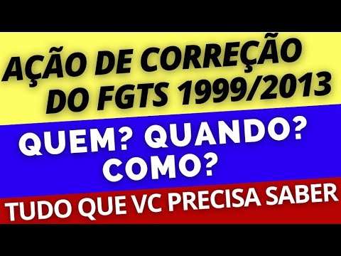 Vídeo: FGTS 1999 a 2013: dúvidas sobre saldo e correção